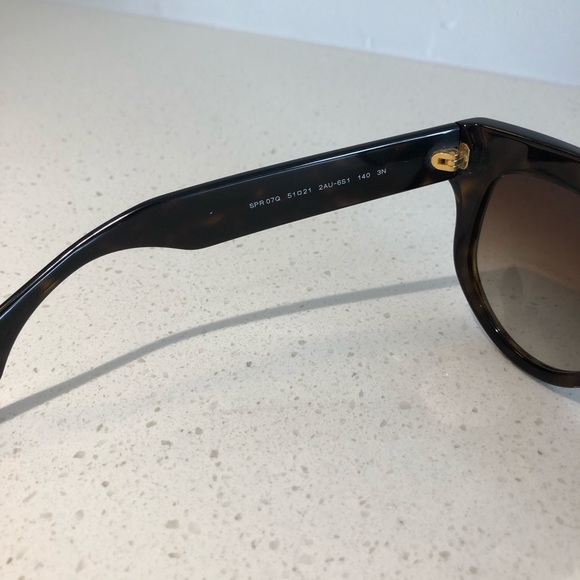 Prada SPR 07Q Round Sunglasses